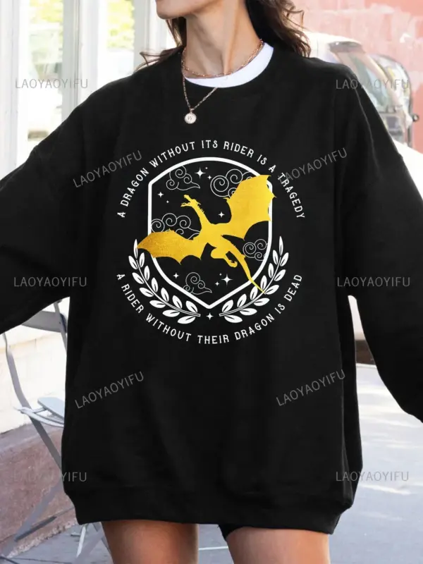 Fourth Wing Dragon Rider Hoodie for Women - Image 7