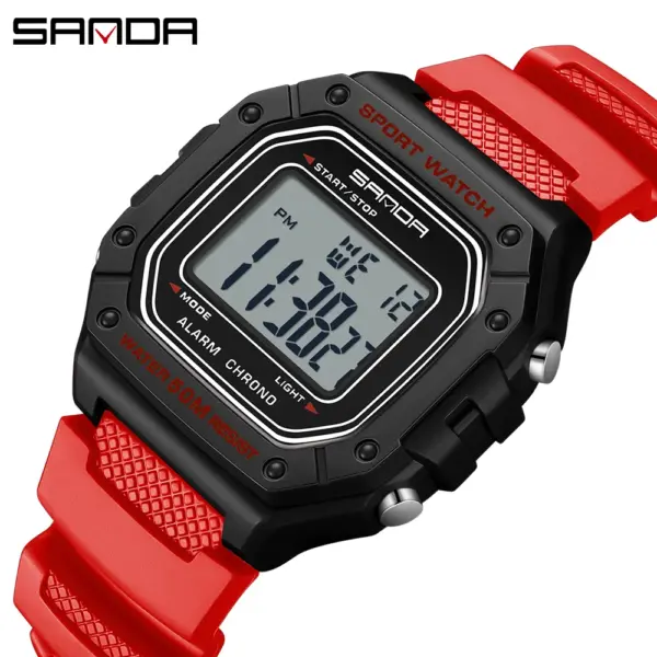 SANDA 2156 Digital Sports Watch for Men - Image 13