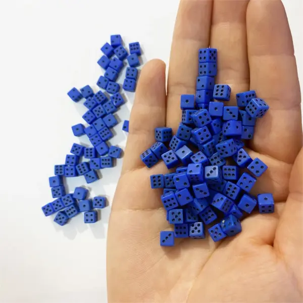 100 Mini 5mm Acrylic D6 Dice Set - Image 9