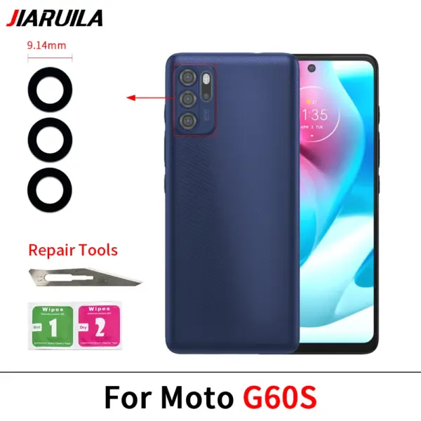 Motorola G Series Rear Camera Glass Lens Set - Image 15