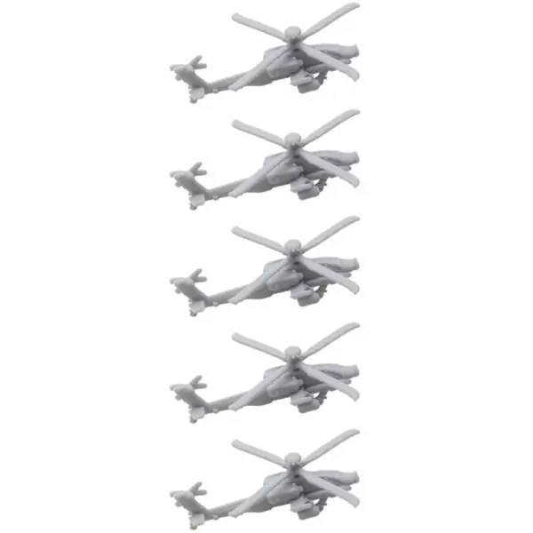 5 Set AH-64 Apache Helicopter Model Kits - Image 10