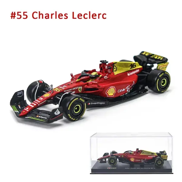 Bburago 1:43 Ferrari F1-75 Diecast Model - Image 5