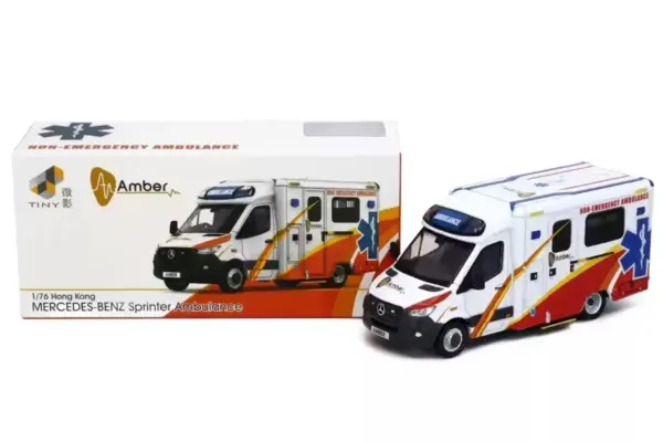 1:76 Hong Kong Fire Department Ambulance Model - Image 8