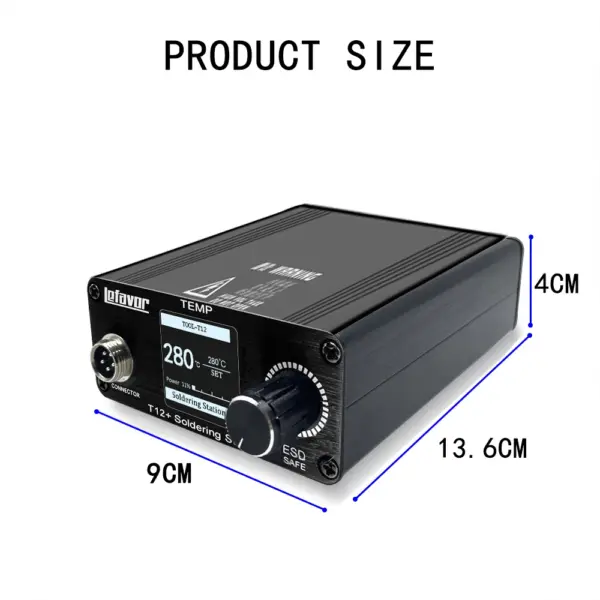 T12 75W Digital Soldering Iron Station - Image 4