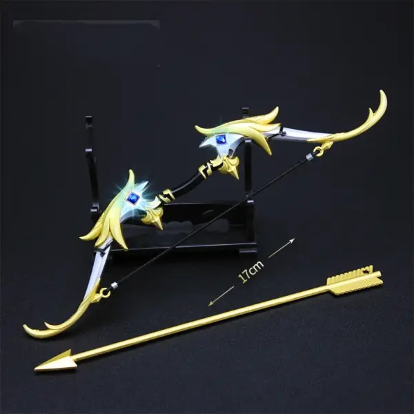 Genshin Impact Alloy Sword and Bow Model 17cm - Image 4