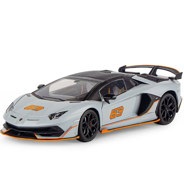 1/18 Aventador SVJ 63 Alloy Racing Car Model 8 1/18 Aventador SVJ 63 Alloy Racing Car Model - Image 8