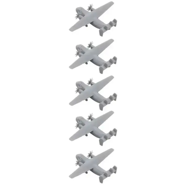 5PCS C-2A Shipborne Transport Aircraft Models - Image 7