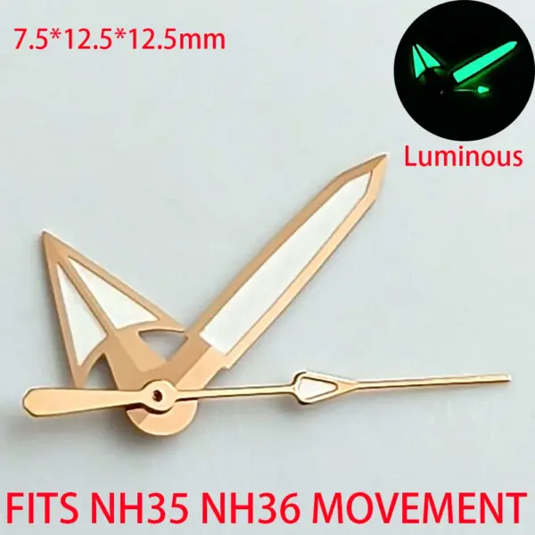 Green Luminous Watch Hands for NH35 NH36 - Image 10