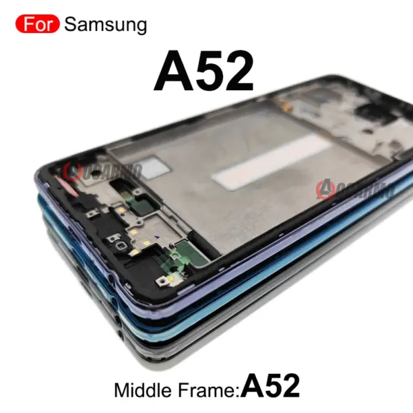 Samsung Galaxy A52 Middle Frame and Side Keys Set - Image 3