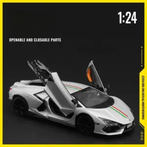 CCA 1:24 Lamborghini Revuelto Diecast Car Model 14 S64790ee087a2429d92af38646e21bf7eD