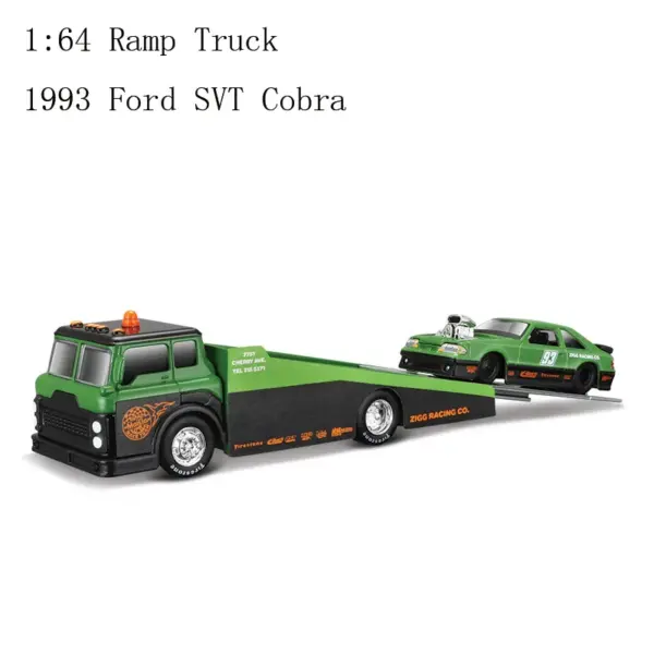 Maisto 1:64 Diecast Transport Trailer Set - Image 8