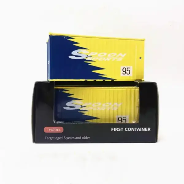 Diecast 1:64 Mini Container Model Truck - Image 5