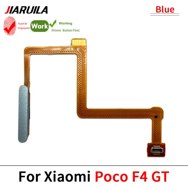 Fingerprint Sensor Home Return Key Flex Cable for Xiaomi Poco F4 GT - Image 7