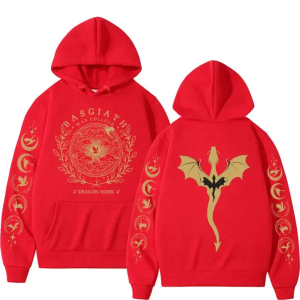 Fourth Wing Dragon Rider Hoodie Men Women - Image 10