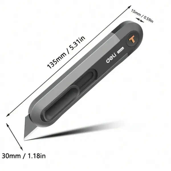 Deli Multi-Spec Utility Knife - 12/9/18mm - Image 11