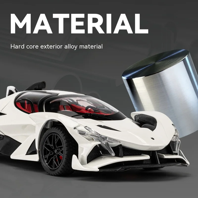 1:24 Apollo Project EVO Supercar Diecast Model 3 1:24 Apollo Project EVO Supercar Diecast Model - Image 3