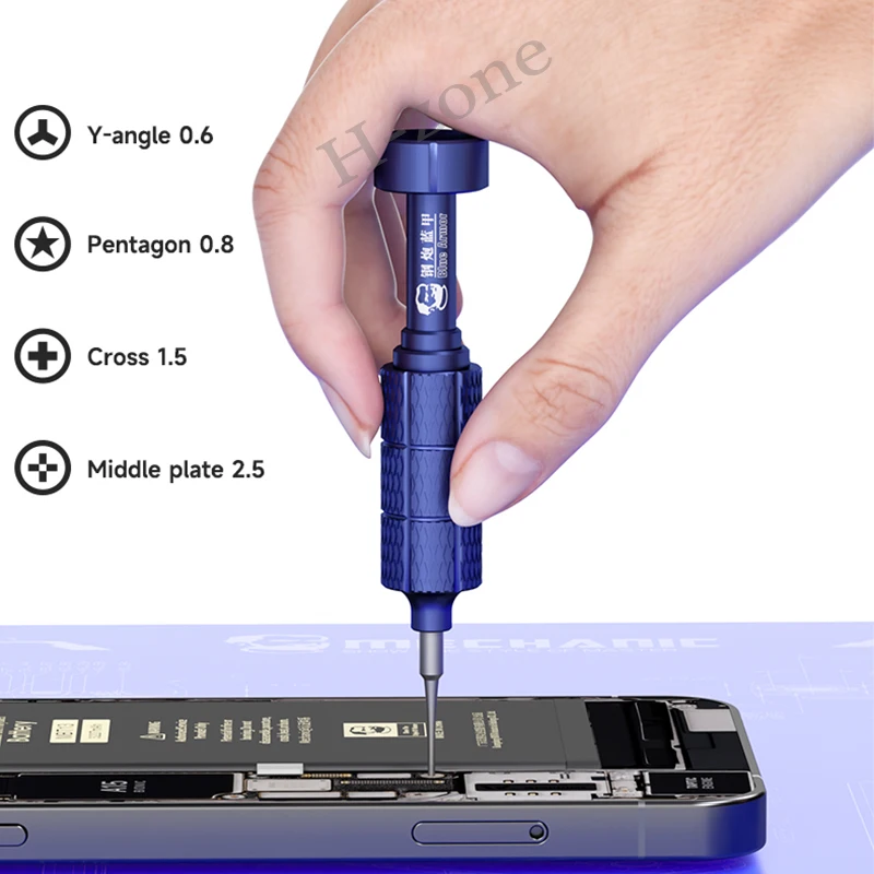 Mechanic Blue Armor 4in1 Screwdriver Set 2 Mechanic Blue Armor 4in1 Screwdriver Set - Image 2