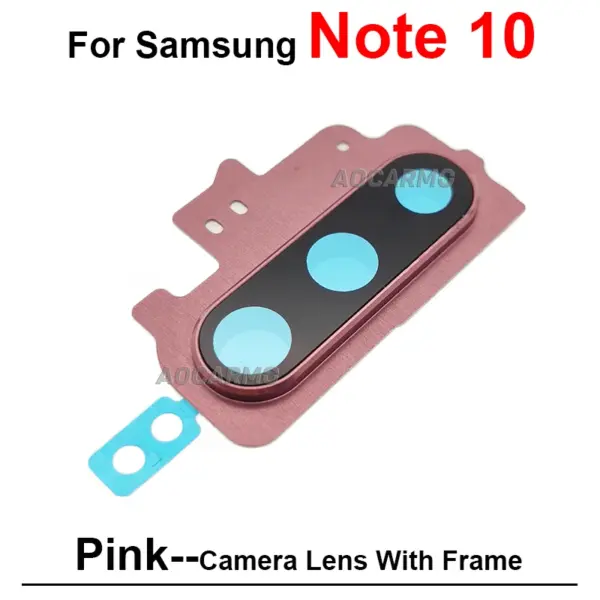 Galaxy Note 10 Plus Rear Camera Lens with Frame - Image 7