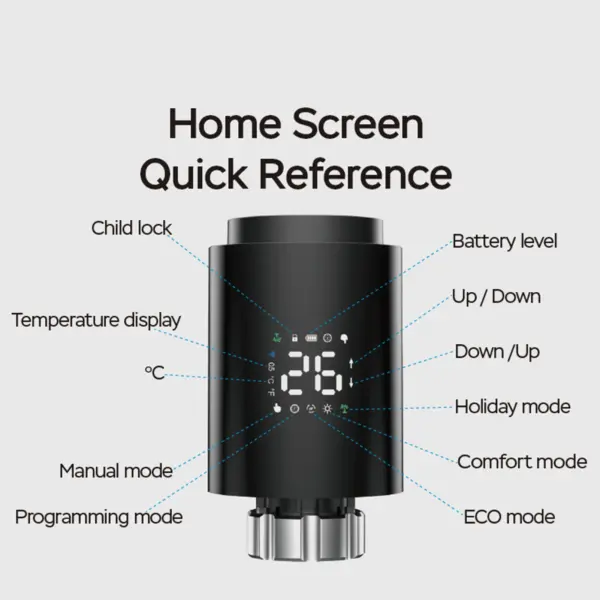 Smart Thermostatic Radiator Valve with App Control - Image 5