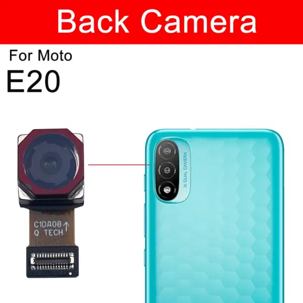 Front Facing Camera for Moto E7 Plus & E20 - Image 18