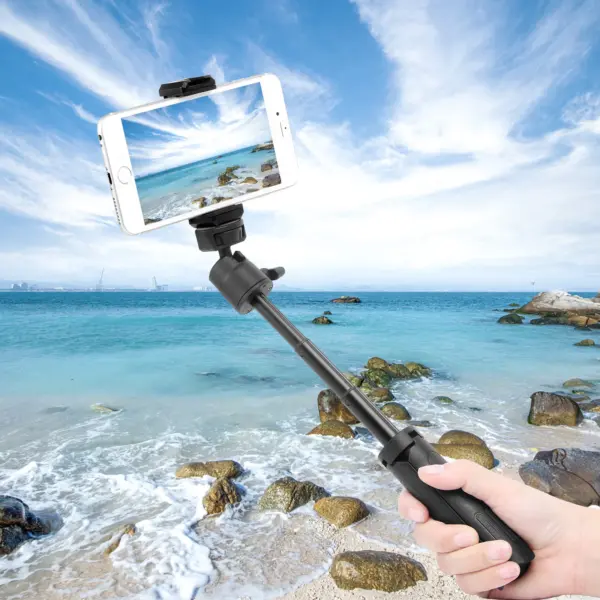 Selfie Stick Tripod with Cold Shoe Mount - Image 5
