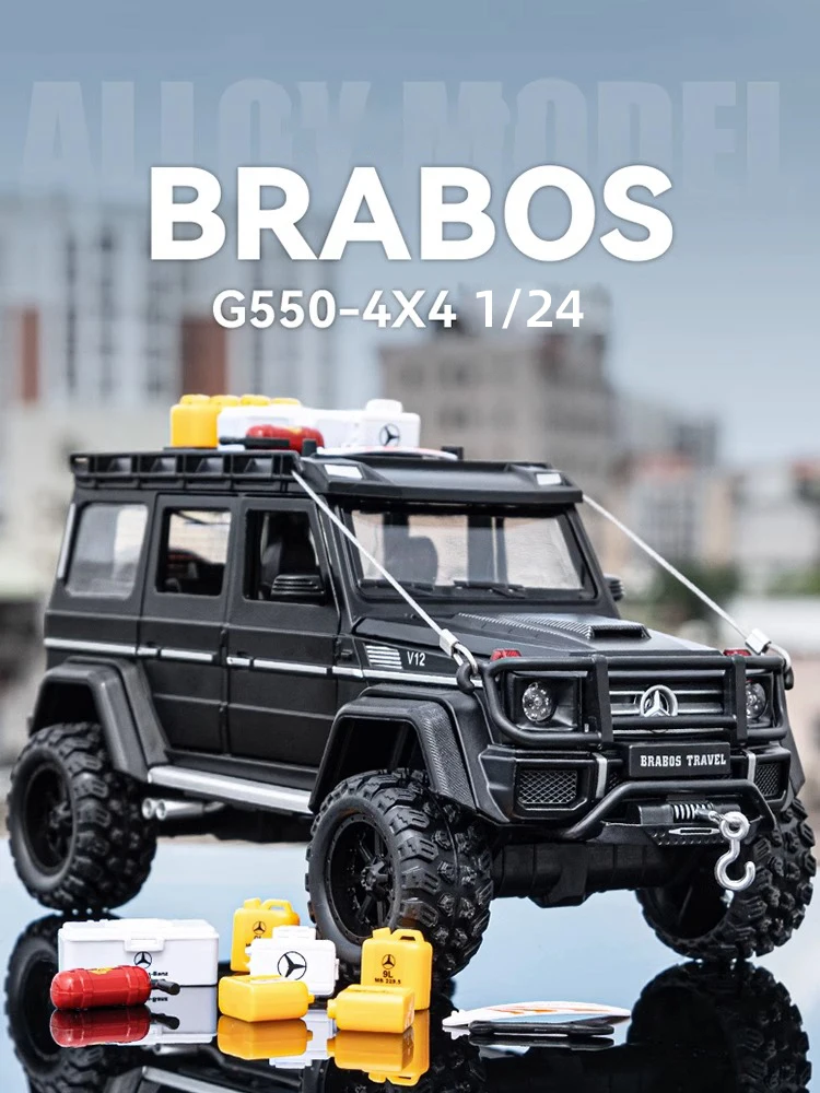 Diecast 1:24 Mercedes-Benz G550 Off-road Model 6 Diecast 1:24 Mercedes-Benz G550 Off-road Model - Image 6