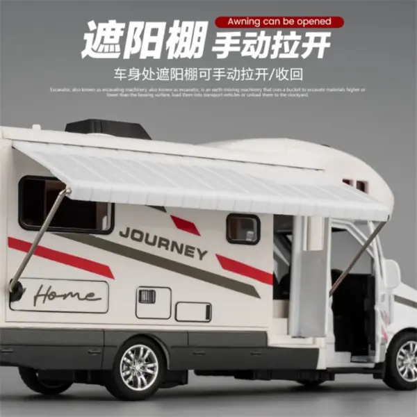 1:30 Scale Alloy Luxury RV Caravan Model - Image 4