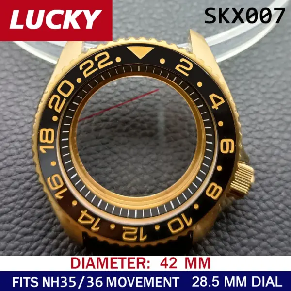 N H35 42mm Stainless Steel Watch Case - Image 23