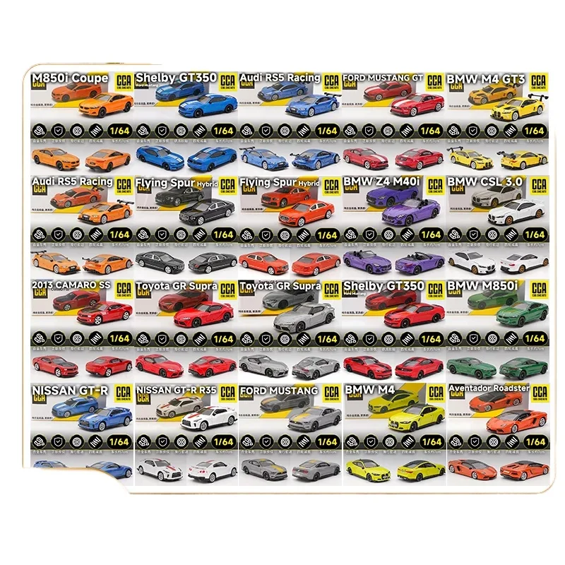 1:64 Scale Diecast Alloy Car Collection 2 1:64 Scale Diecast Alloy Car Collection - Image 2
