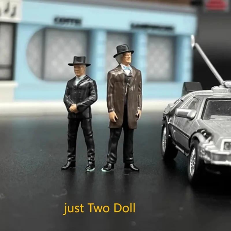 1:64 Back To The Future Delorean Model Car 7 1:64 Back To The Future Delorean Model Car - Image 7