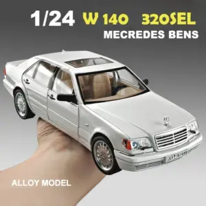Diecast 1/24 Scale Benz W140 Model Car 15 S65ca3a47302141dc945455c5f42fd4cfy