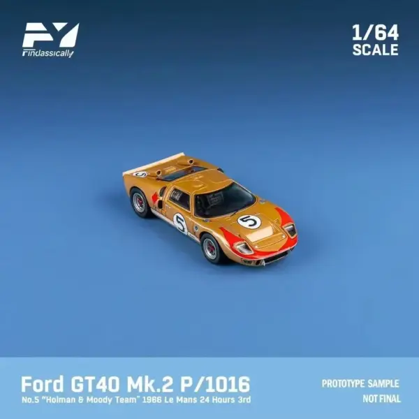 Porsche 917 Martini Diecast Model Car 1:64 - Image 13