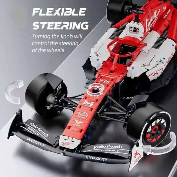 1700+PCS F1 Race Car Building Set - Image 5