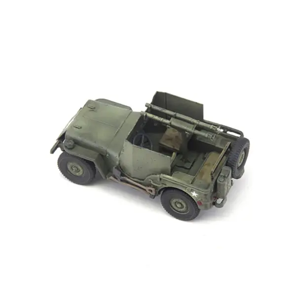 1:72 Scale American Willys Jeep Model - Image 3