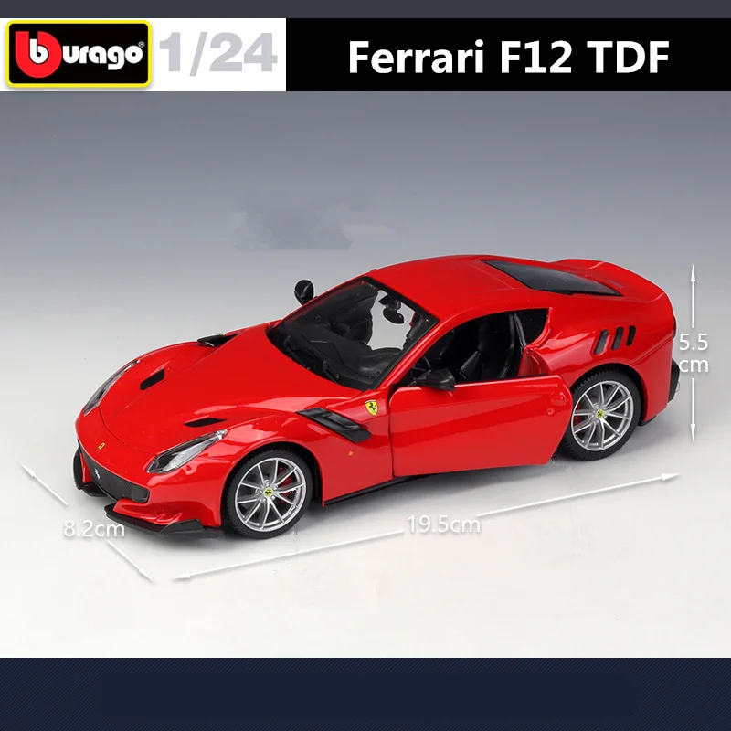 Bburago 1:24 Ferrari F12 TDF Diecast Model 4 Bburago 1:24 Ferrari F12 TDF Diecast Model - Image 4