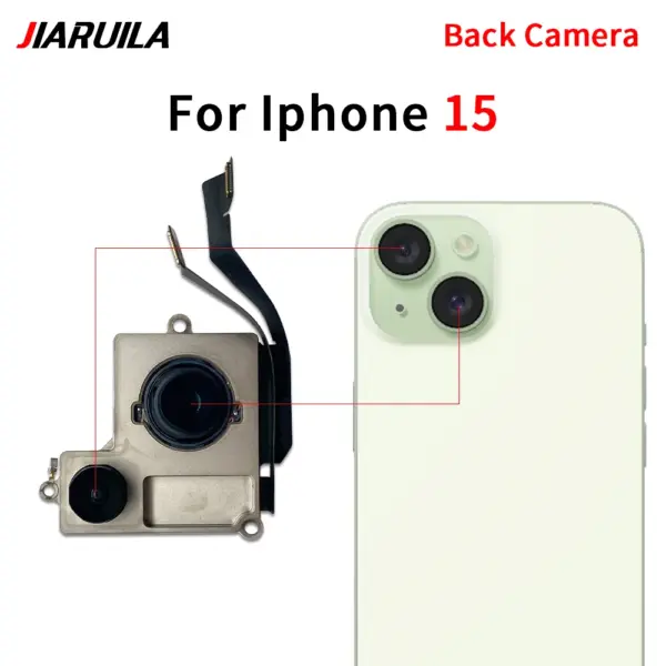 Front & Rear Camera for iPhone 15 Pro Max & Plus - Image 3