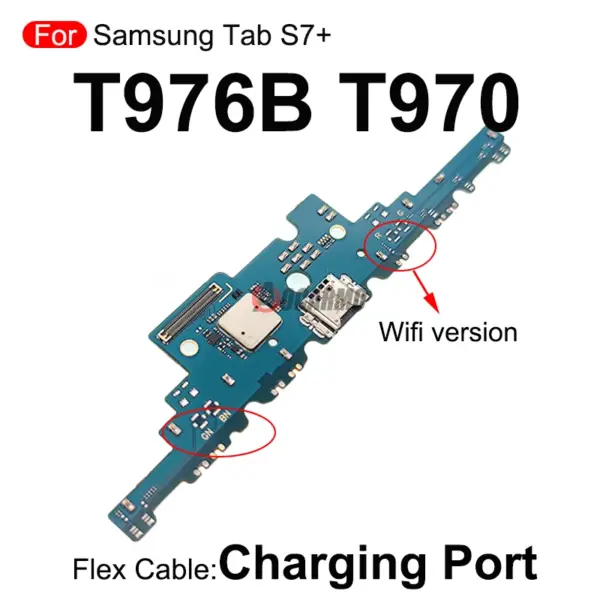 Samsung Galaxy Tab S7 Plus USB Charging Port Flex Cable - Image 2