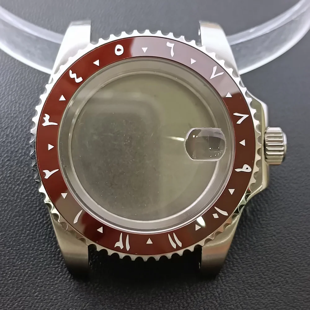 40.5mm Stainless Steel Watch Case for NH34/35/36 128 40.5mm Stainless Steel Watch Case for NH34/35/36 - Image 128
