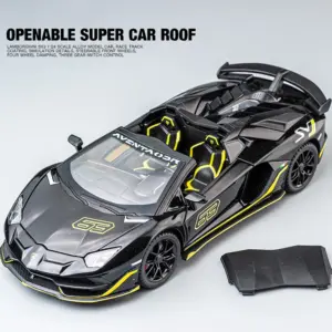 1/24 Lambor Aventador SVJ 63 Diecast Model Car 12 S66b14a6f00db4c9b8b05deb447b0b8d7L