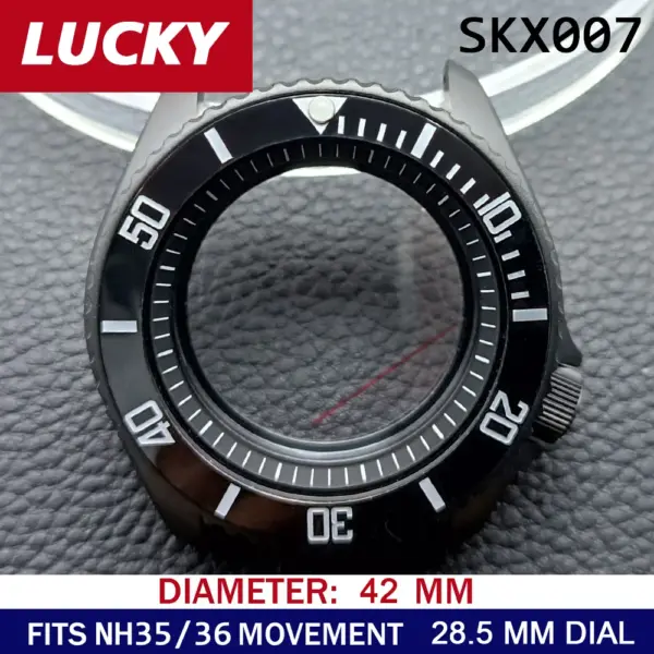 N H35 42mm Stainless Steel Watch Case - Image 51