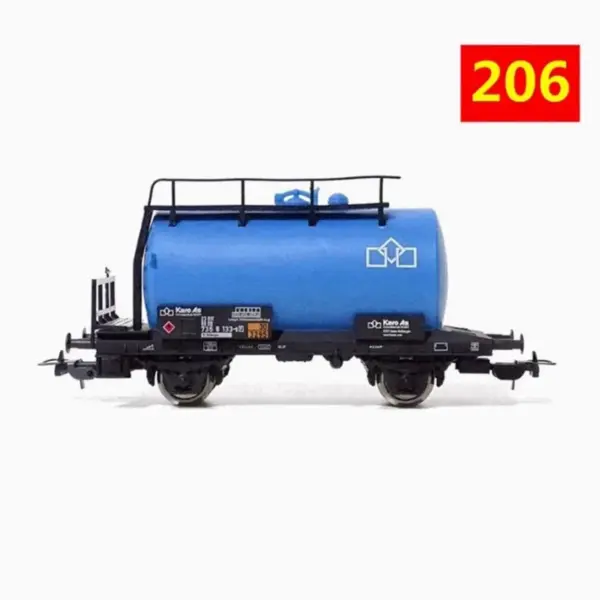 HO Scale 1/87 Diecast Alloy Oil Tanker Model - Image 6