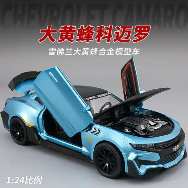 1:24 Diecast Chevrolet Camaro Hornet Model Car - Image 2