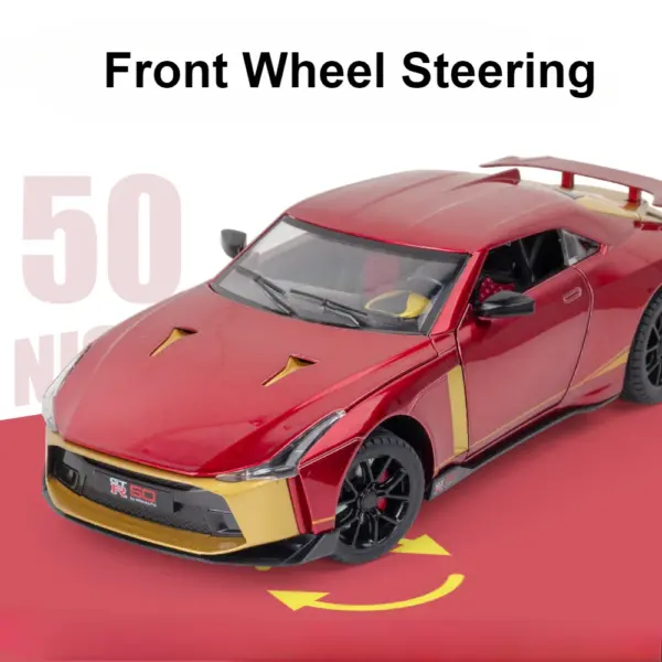 1:24 Scale GTR50 Diecast Model Car with Sound - Image 4