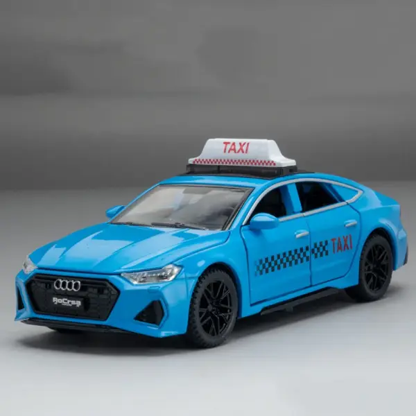 1:32 RS7 Sportback Taxi Model Toy Car - Image 9