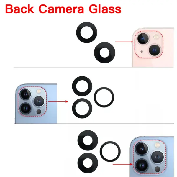 iPhone Camera Glass Lens Cover Replacement - Image 2