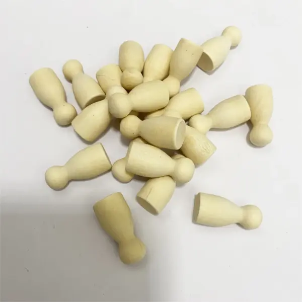20-Piece Colorful Wooden Chess Set - Image 7