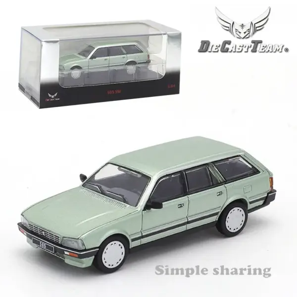 Peugeot 505 SW Diecast Model Car 1:64 Scale - Image 8
