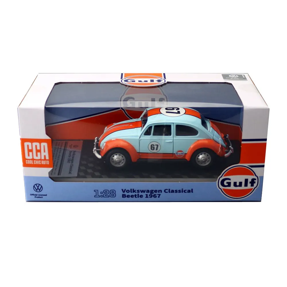 Volkswagen Beetle 1967 Diecast Model 1:28 Scale 7 Volkswagen Beetle 1967 Diecast Model 1:28 Scale - Image 7