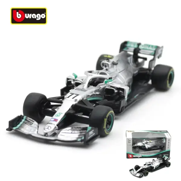 Bburago 1:43 Mercedes Benz W10 F1 Model Car - Image 4