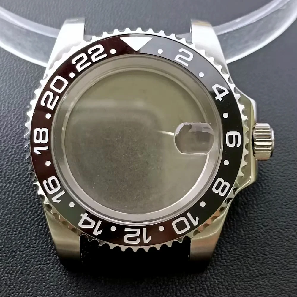 40.5mm Stainless Steel Watch Case for NH34/35/36 1 40.5mm Stainless Steel Watch Case for NH34/35/36